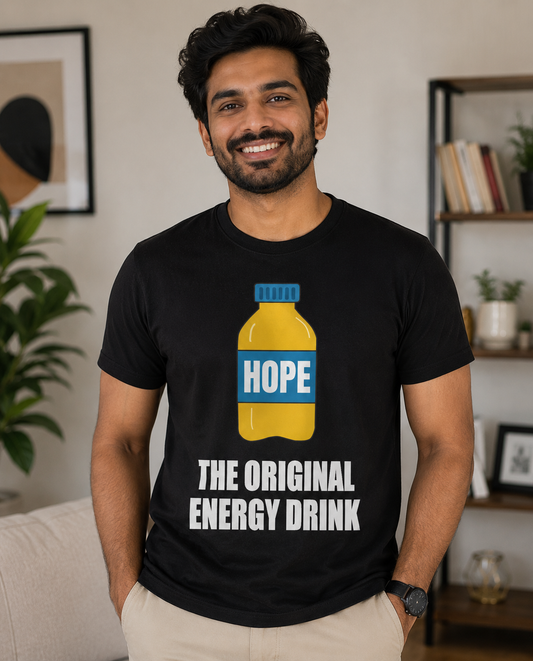 Positive Vibes Hope Shirt | Inspirational Quote Graphic Tee | Casual Everyday T-Shirt