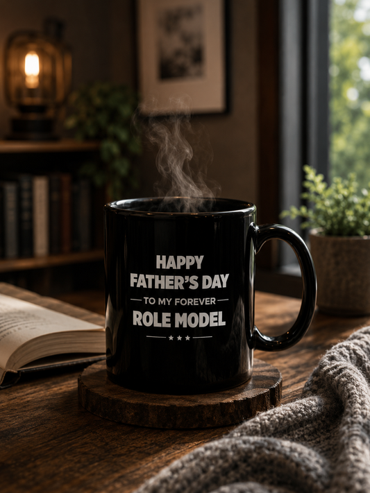 To My Forever Role Model Mug | Father’s Day Coffee Mug for Dad | Meaningful Gift for FatherTo My Forever Role Model Mug | Father’s Day Coffee Mug for Dad | Meaningful Gift for Father - PTAS_0013B_M